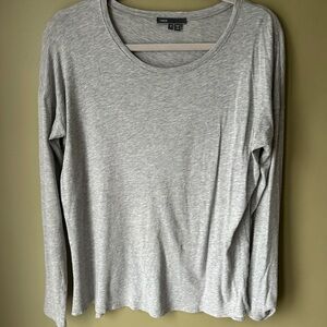 Vince Gray Long Sleeve Top